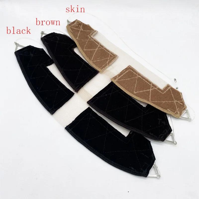 Transparent Elastic Fishwire Headband Invisible Non-slip Soft Velvet Women Wig Grips Headband Adjustable Hair Accessories 6