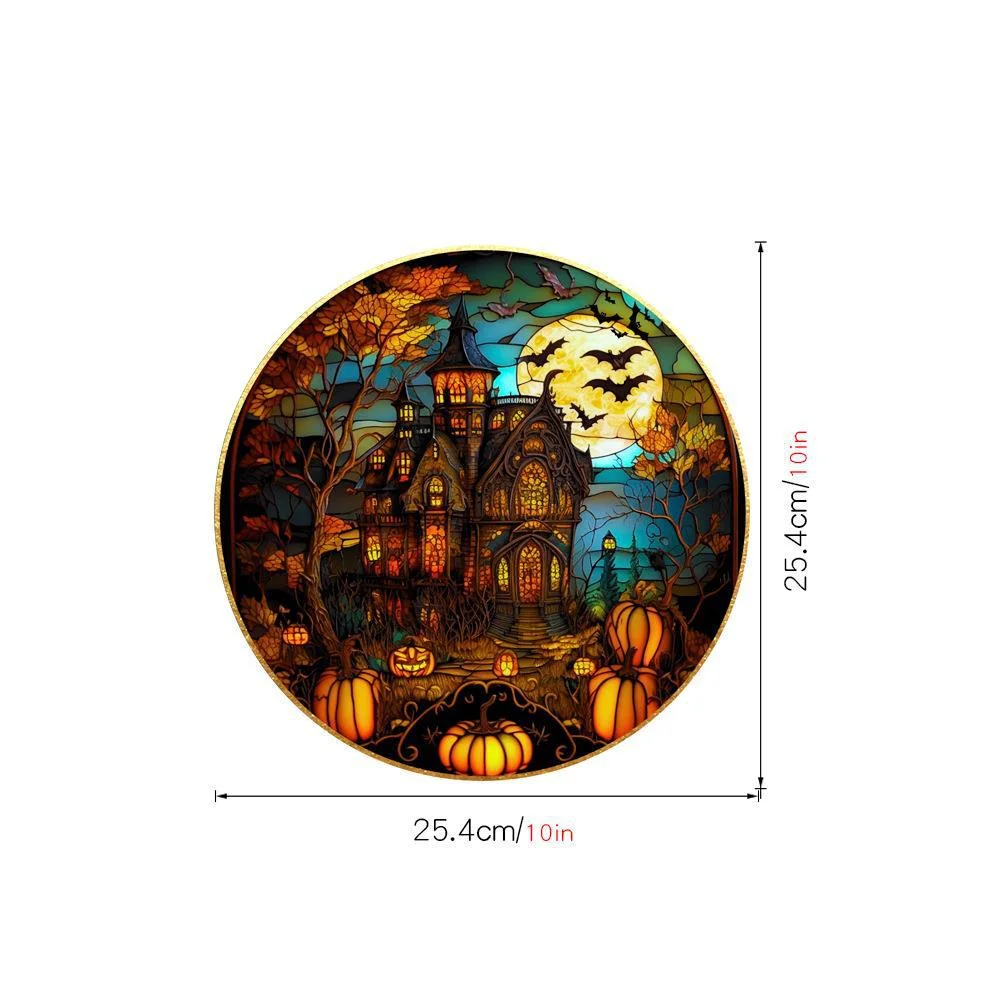 

Halloween PVC Static Glass Paste Glue-free Removable