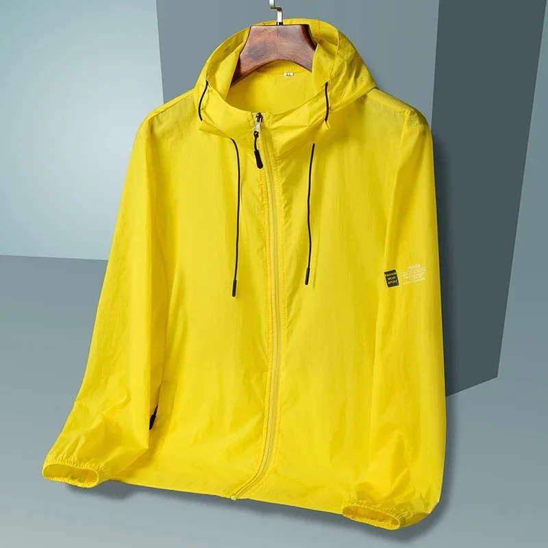 Sun Protection Jacket Fashionable Trendy Sun Protection Clothing Lightweight Breathable Couple's Cold Super Strong UV Protection