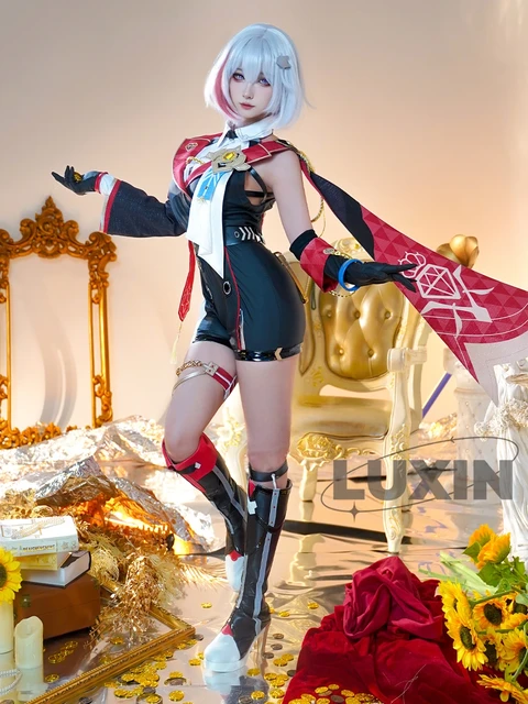 Honkai StarRail Topaz Cosplay Custom Jumpsuit Anime Halloween Customs for  Women