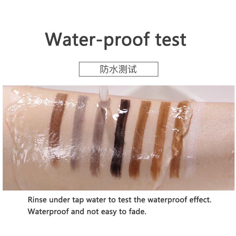 1pcs Eyebrow Pen Waterproof Shadow Microblading Permanent Makeup Eye Brow Pencil Positioning Lip Brown Red Eyebrow Supplies 5