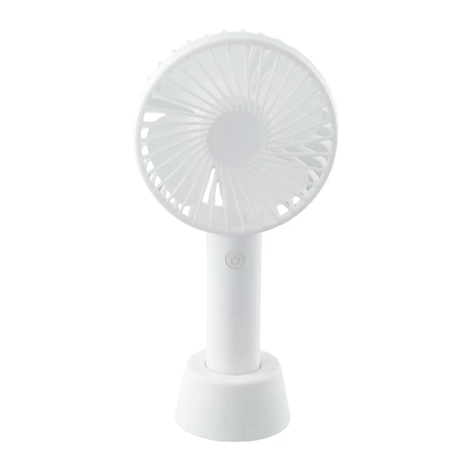 

USB Handheld Fan 1 Pc 10.6x21x11.2cm 3 Wind Modes Adjustable Wind Speed Plastic White/Pink/Green/Blue Brand New