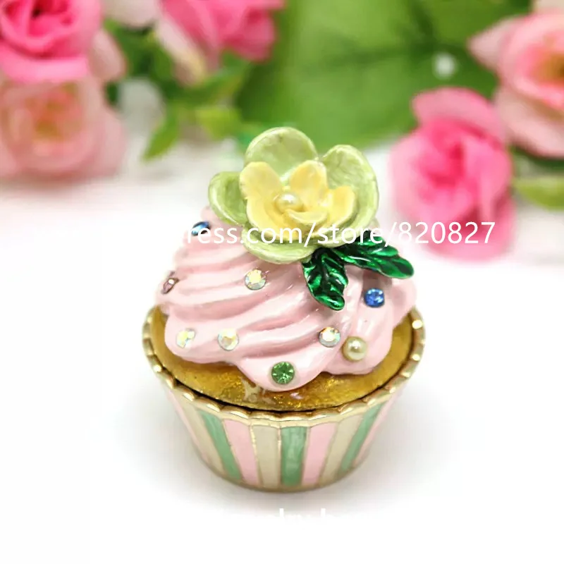 Fashion Jewelry Ice Cream Cone Trinket Jewelry Box Cute Food Ice Cream  Craft for Earring Jewelry Keeping 33pcs creative cute self made sen female fresh beauty girl scrapbooking stickers decorative sticker diy craft photo albums