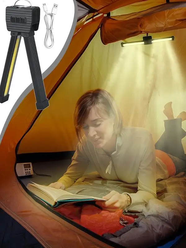 Gym Lamp Portable Magnet LED Flashlight Rechargeable 180 Degree Folding Worklight Waterproof Led Flashlight For Posing