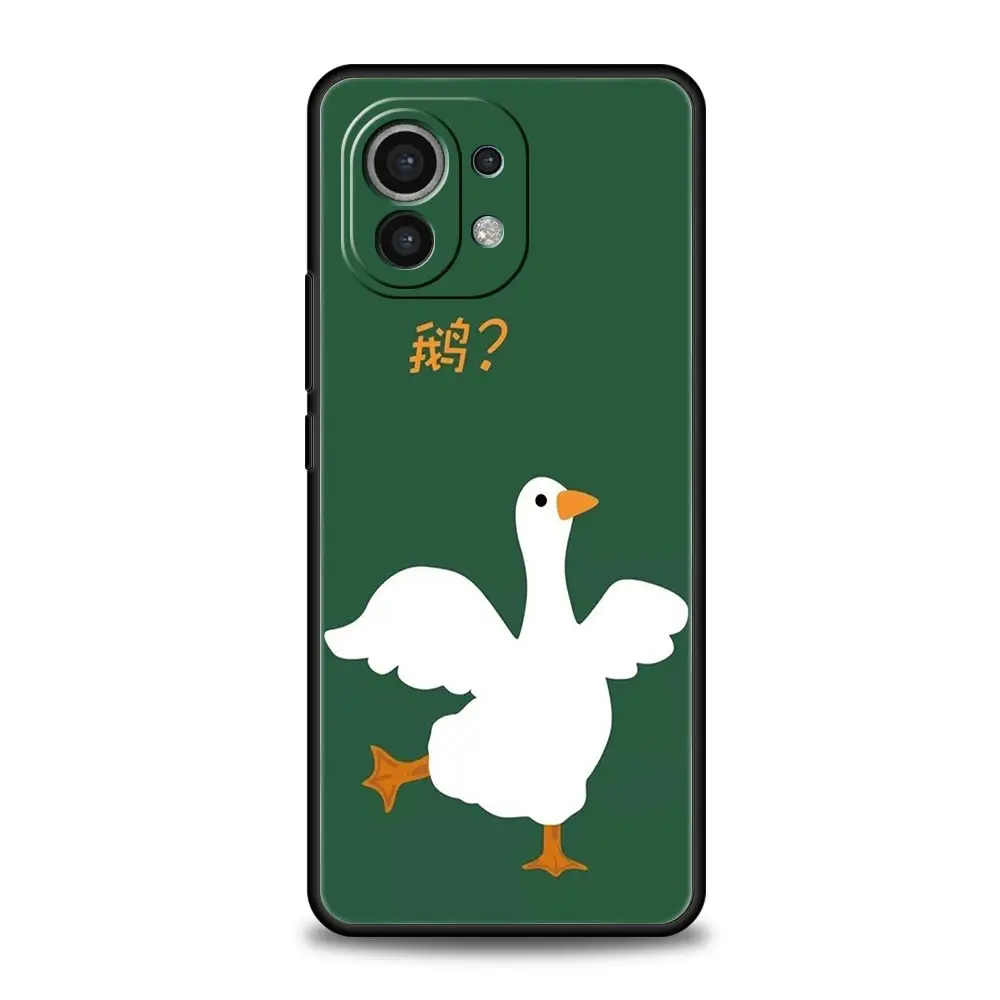 Cute Goose Duck Game Soft TPU Phone Case Cover
