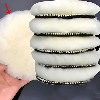 3/4/5/6/7 Inch Polishing Kit One Polishing Pad Car Waxing Sponge Disk Wool Wheel Auto Paint Care Polisher Pads for Car Polisher