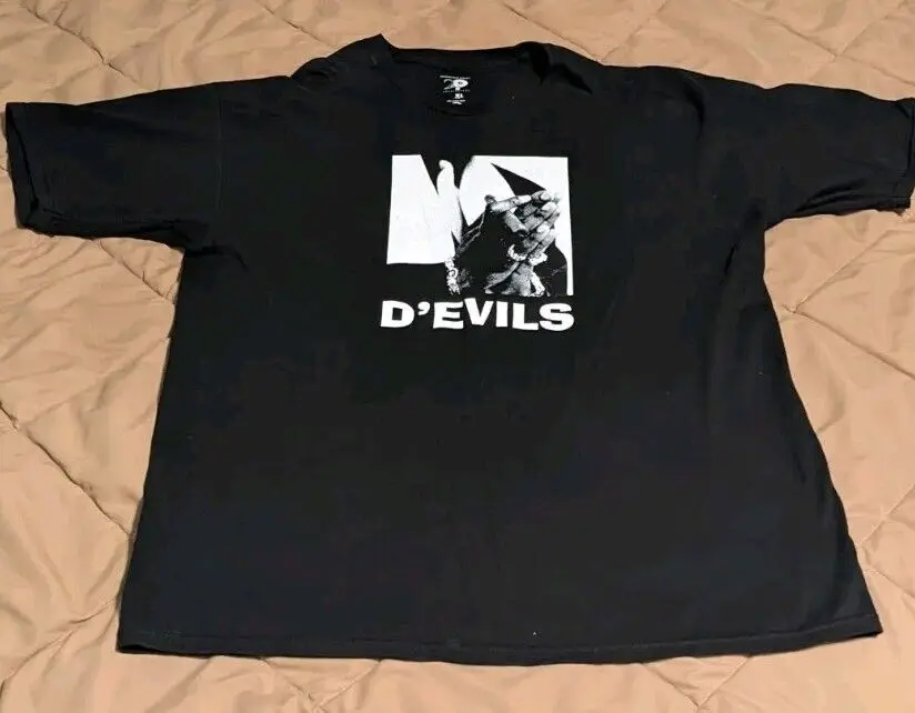 Jay Z Sz Xl D'Evils Roc96 Camicia Roc A Fella Ragionevole Preoccupazione Biggie Nation Maniche Lunghe O Corte