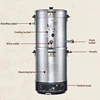 Household full-automatic brewer small Baijiu distilling equipment purifier making pure grain liquor 5