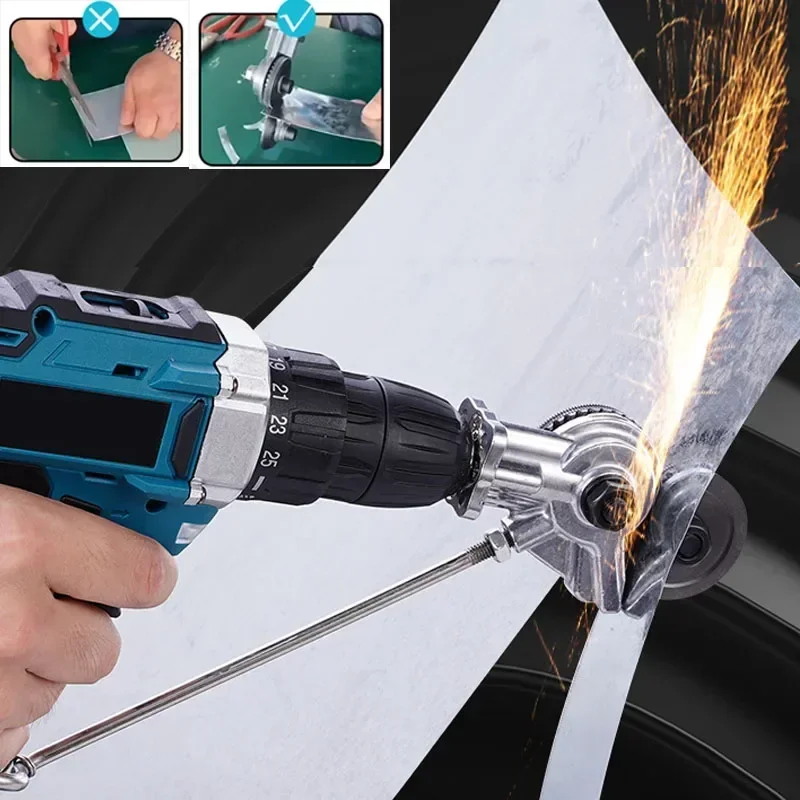 Electric Drill Plate Cutter Metal Nibbler Drill Attachment