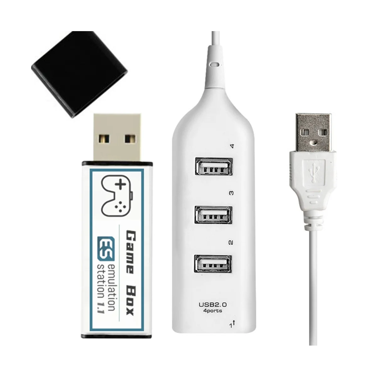 

8000 + игр с открытым исходным кодом, USB флеш-накопитель, игровая коробка для Genesis Mini/Sega MD Plug and Play