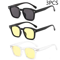 Unisex Vintage Cat Eye Sunglasses - Retro Fashion Design with UV400 Protection (Beige)
