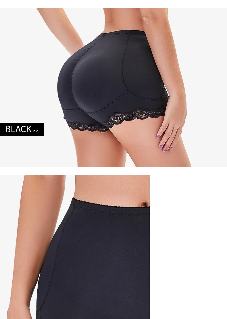 Padded Butt Lifter Corrective Underwear Butt Enhancer Body Shaper Modeling  Strap Fake Hip Shapwear Underwear Push Up Panties - Shapers - AliExpress