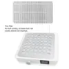 60W Nail Vacuum Dust Collector White Strong Suction Quiet Nail Fan Dust Collector Fine Mesh Filter Powerful for Nail Polishing 3