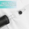2Pcs Button Helper Tool with Non-Slip Grips to Help with Shirts, Coats, Button Hook Aids for the Elderly and Arthritic 2