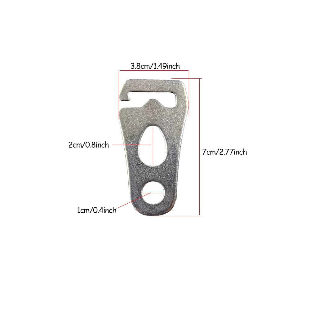 Awning Strut Non-slip Fastener Buckle Outdoor Wind Rope Buckle Adjustment Rope Accessories 2/4Pcs
