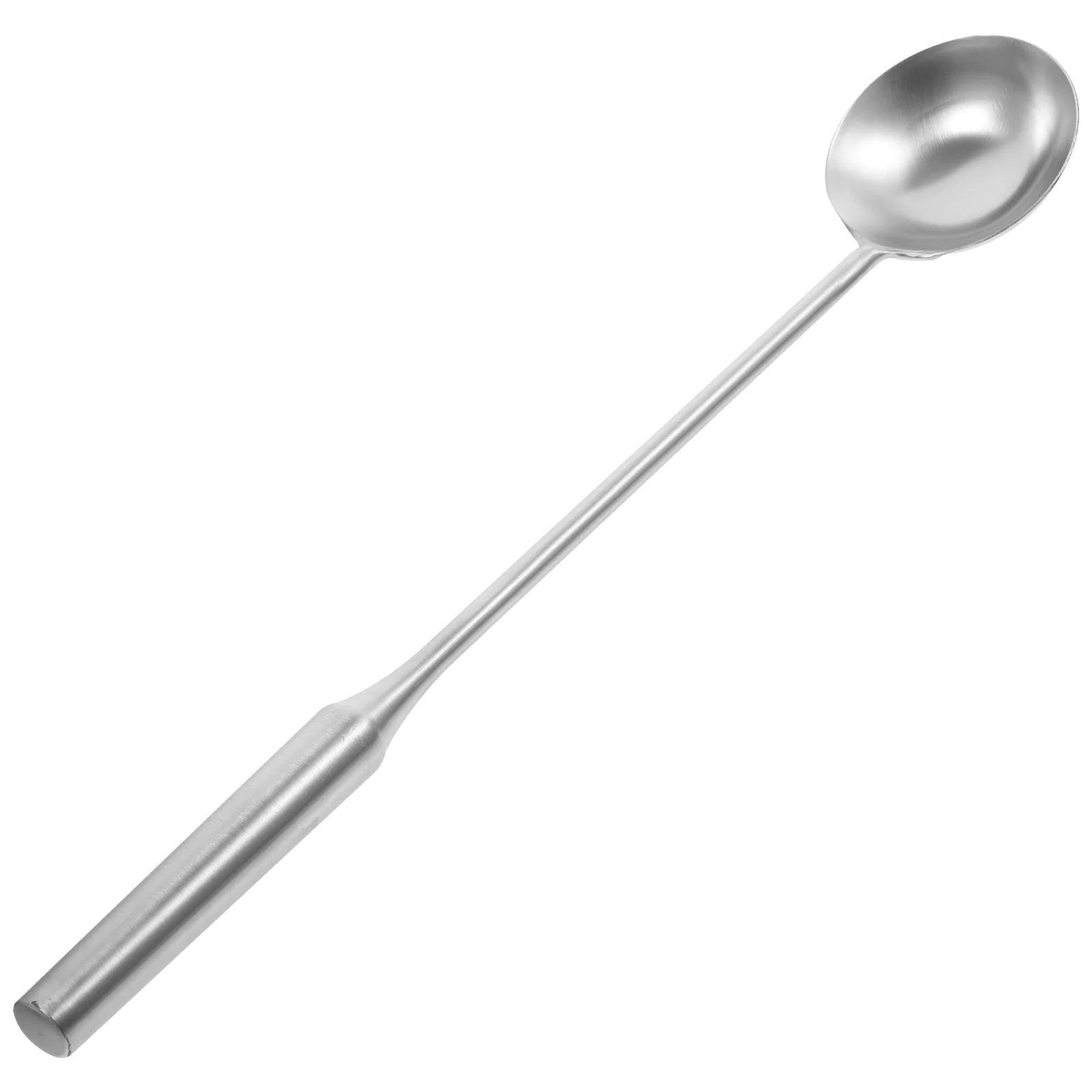 Chef Spoon Kitchen Spoons Cooking Wok Utensils Soup Stainless Steel Metal Ladle Serving Parties Large
