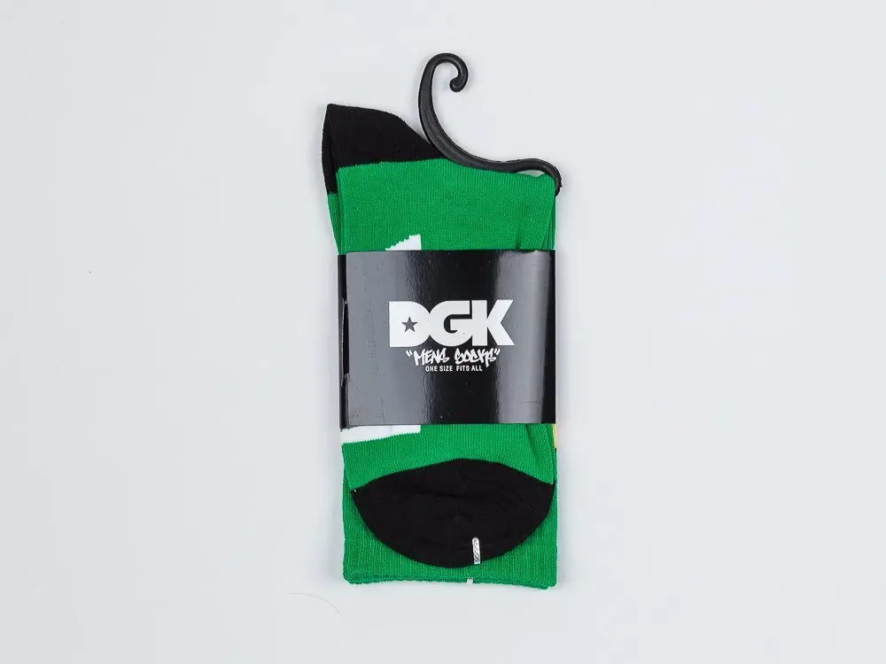Носки длинные DGK Зеленый | Мужская одежда