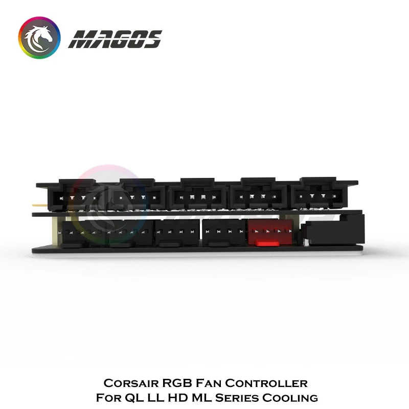 Corsair-Controlador RGB, 5V ARGB SYNC, usado para ventilador QL LL