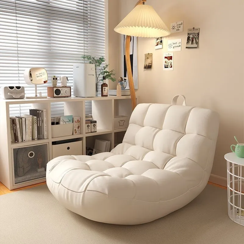LazySofa Divano letto singolo, letto trasformabile per il tempo libero per soggiorno e balcone di piccole case, comodo divano