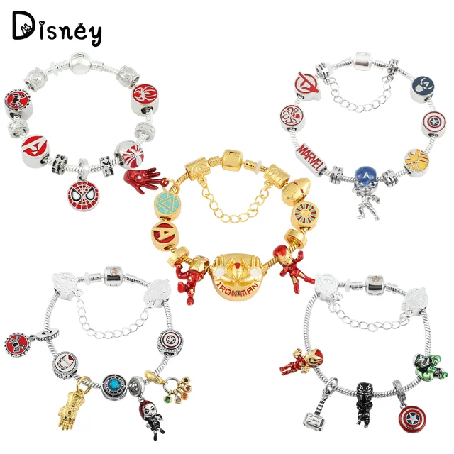 Marvel, The Avengers Logo Clasp Bracelet | PANDORA | BeCharming.com