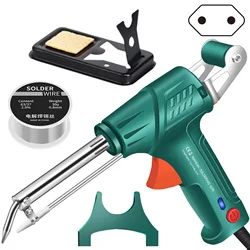 Portable Electric Soldering Gun with Bracket and Switch (EU plug 3pcs Set)