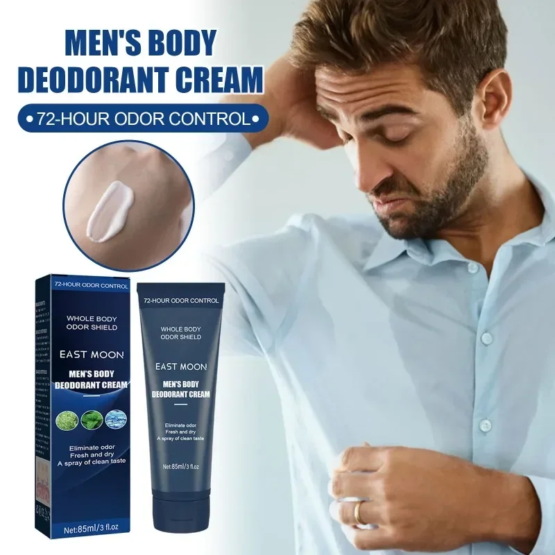 

Men's whole body Deodorant Cream Eliminate Underarm odor Stops Sweating Armpit Antiperspirants Care Gel long-lasting Aroma