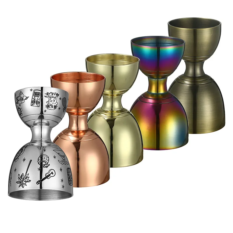 Jigger A Campana In Acciaio Inossidabile Che Misura Jigger Cocktail Jigger Commerciale 2Oz./Strumento Bar Da 1Oz