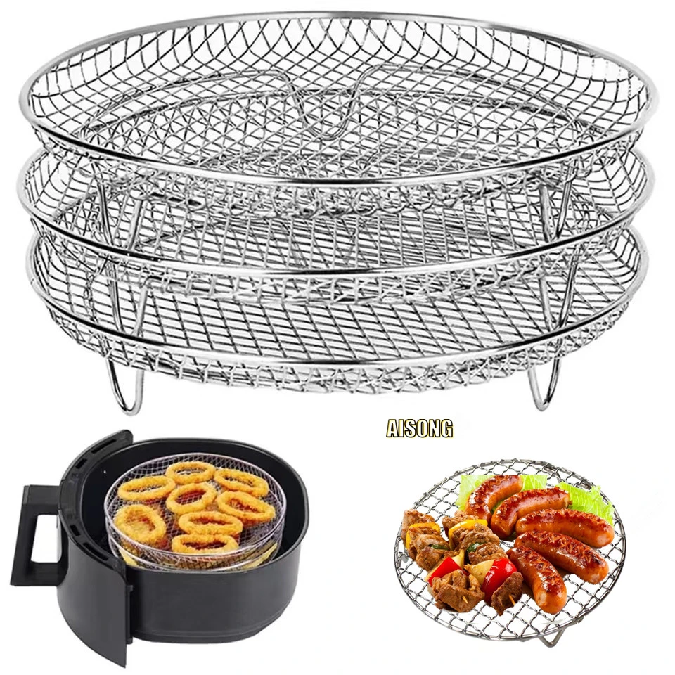 Air Frying Grids Bbq Grill Accessories Barbecue Grill Grille With Feet