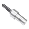 SDS-Plus to 1/2In Thread Garden Auger Drill Adapter Keyless Drill Chuck Adapter 2