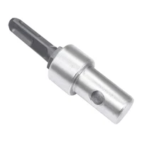 SDS-Plus to 1/2In Thread Garden Auger Drill Adapter Keyless Drill Chuck Adapter 2