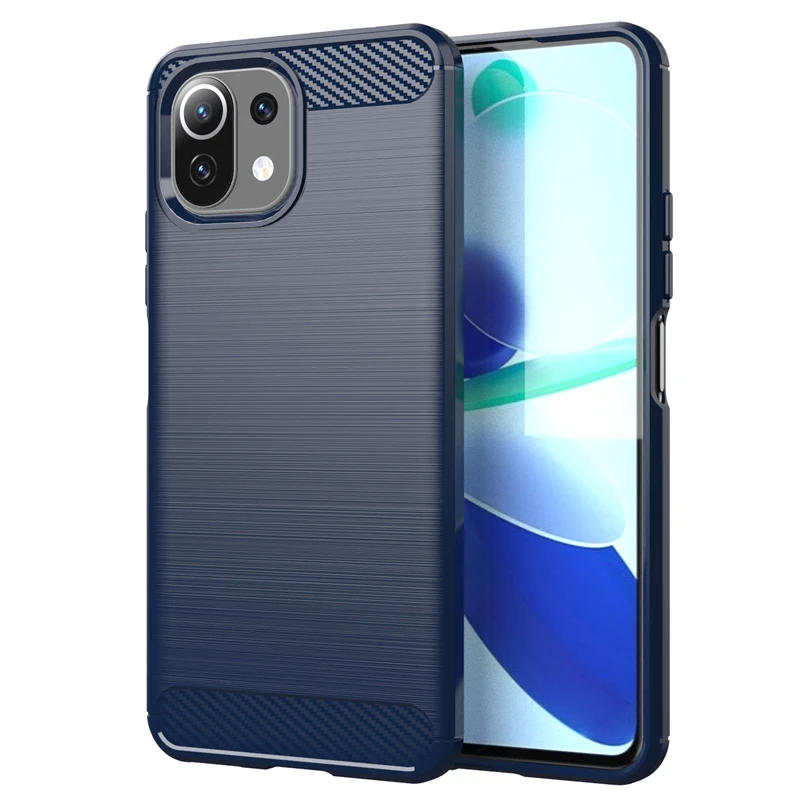 For Cover Xiaomi Mi 11 Lite 5G NE Case For Mi 11 Lite 5G NE Capas Shockproof Phone Bumper TPU Cover For Mi 11 Lite 5G NE Fundas — view 5