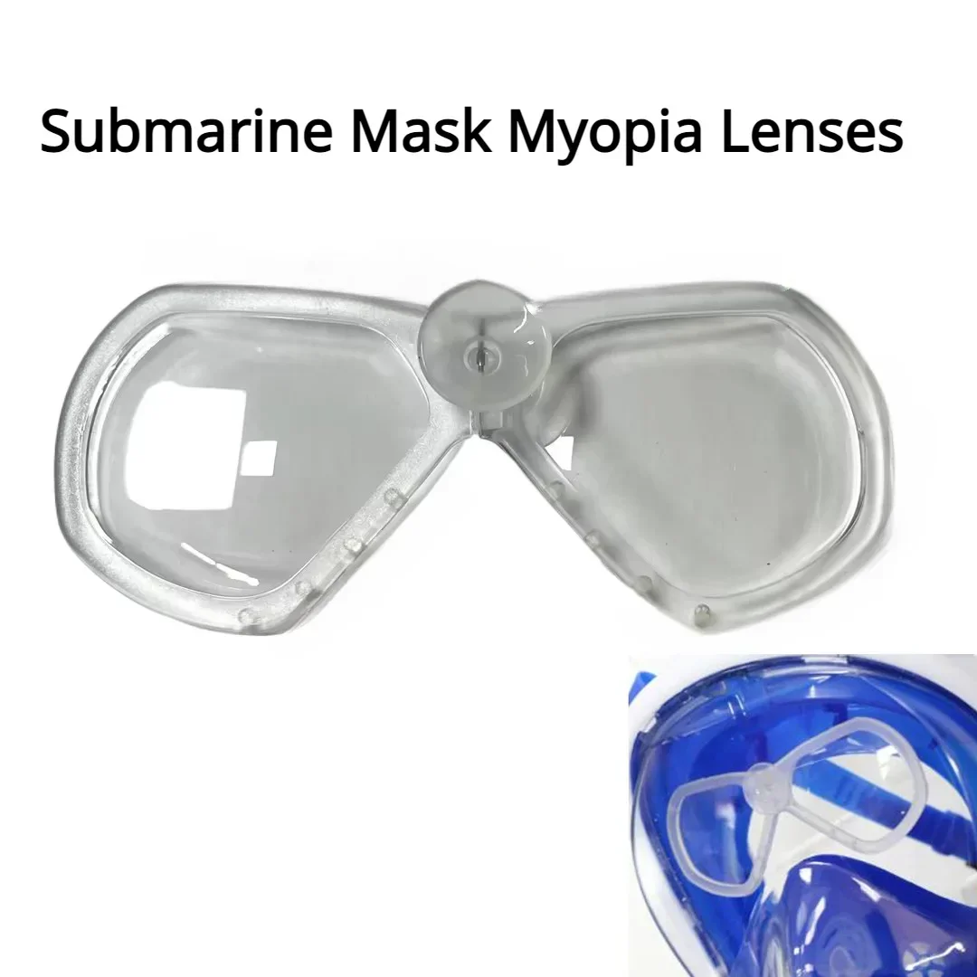 Snorkeling Myopia Goggles are Equipped with All-dry Breathing Tube Masks Swimming Masks and Myopia Lenses 2