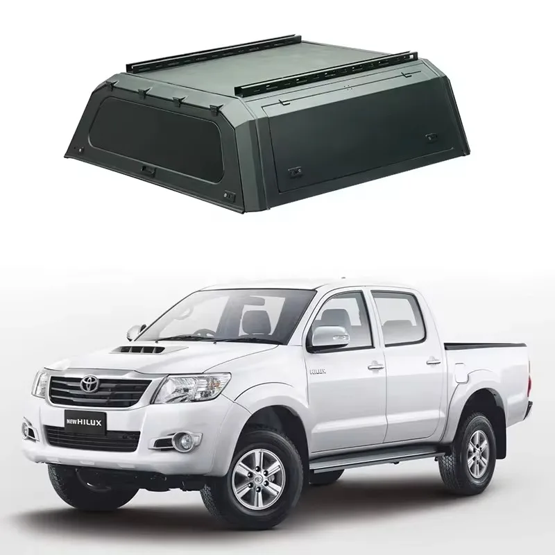 

4x4 Offroad Truck Hardtop Offroad Pickup Cover Galvanized Steel Camper Truck Canopy for Toyota Hilux Vigo