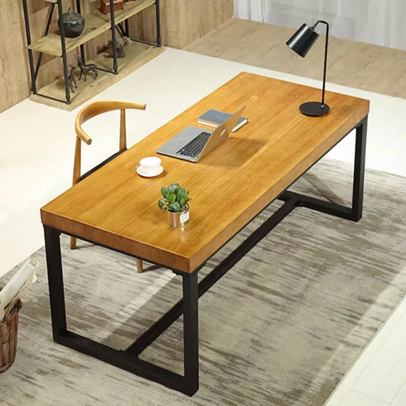 

Meeting Room Computer Desk Wooden Writing Reception Writing Desk Executive L-shaped Mesa De Escritorio Office Supplies