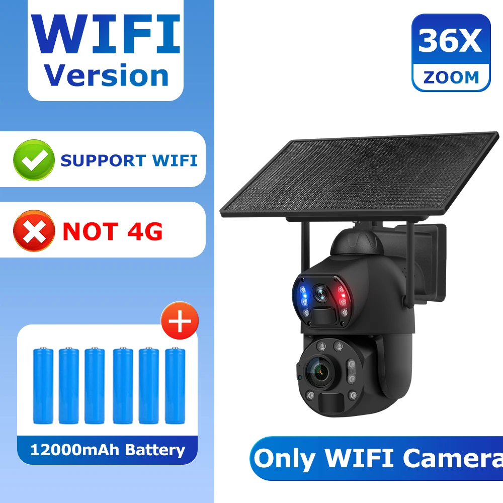 36X Zoom WIFI Camera