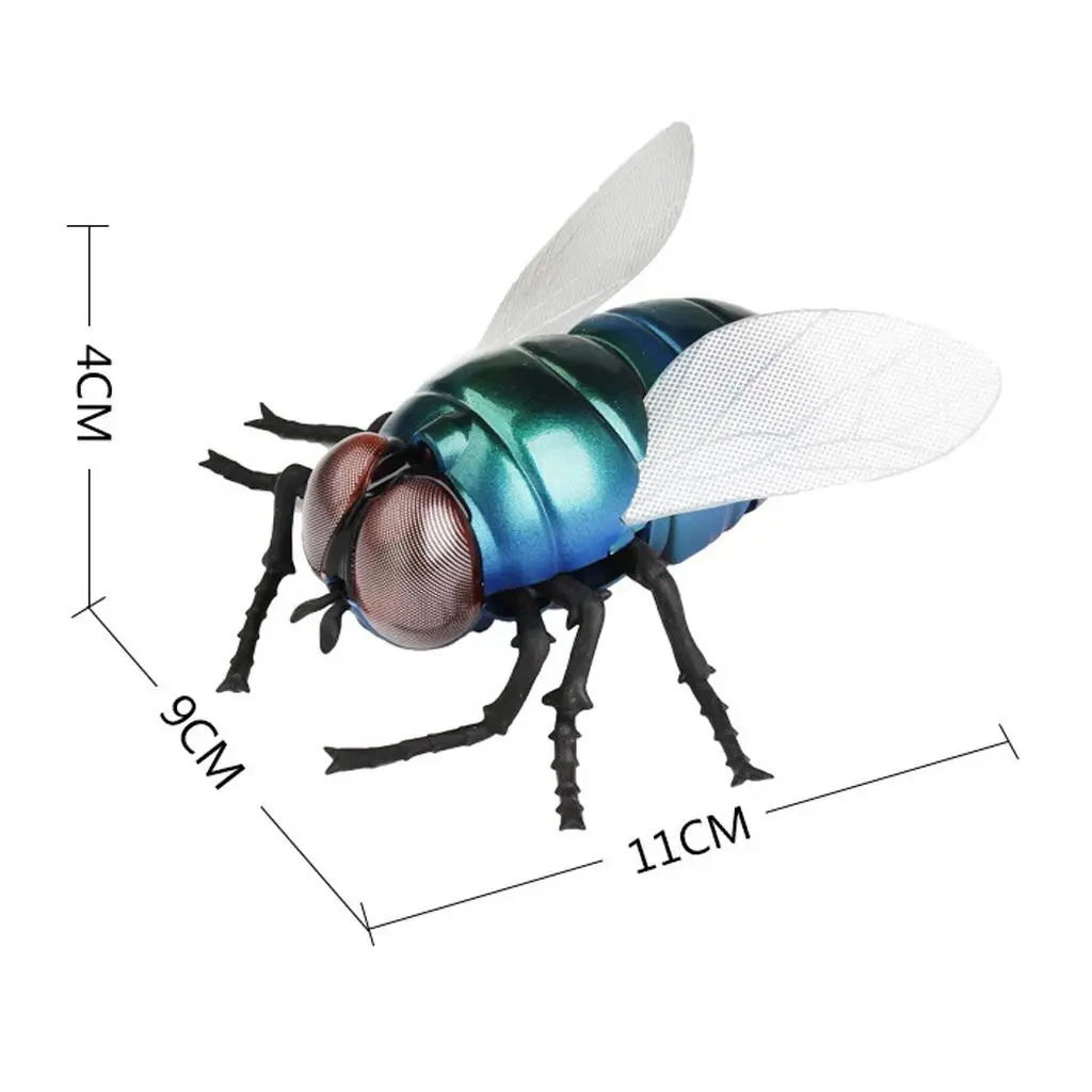 Infrared Remote Control RC Insects Practical Prank Tricks Toy Fly 6