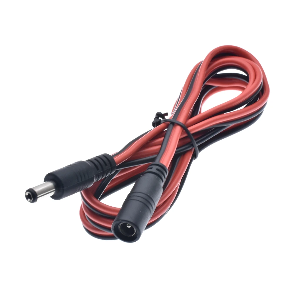 Enhance Connectivity: 16AWG DC Extension Cable for CCTV Security Cameras - 5.5mm X 2.1mm Male to Female Power Cord Description Image.This Product Can Be Found With The Tag Names Computer Cables Connecting, Computer Peripherals, Dc extension cable, PC Hardware Cables Adapters