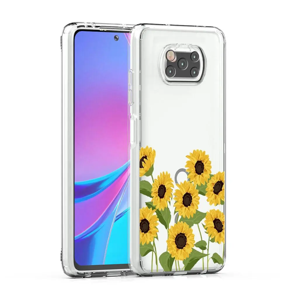 Sunflower Lavender Purple Floral Phone Case Cover