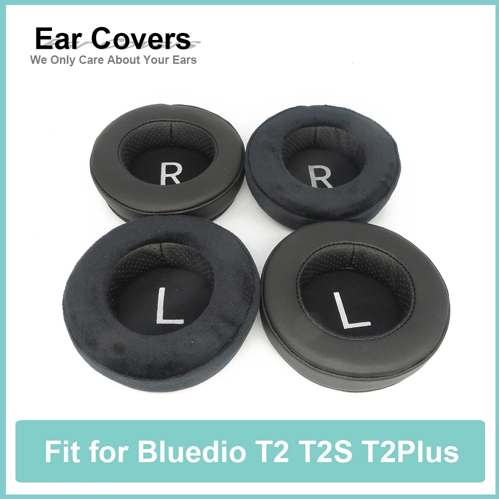 

Амбушюры для наушников Bluedio T2 T2S T2Plus, протеиновые велюровые амбушюры, амбушюры из пены с эффектом памяти