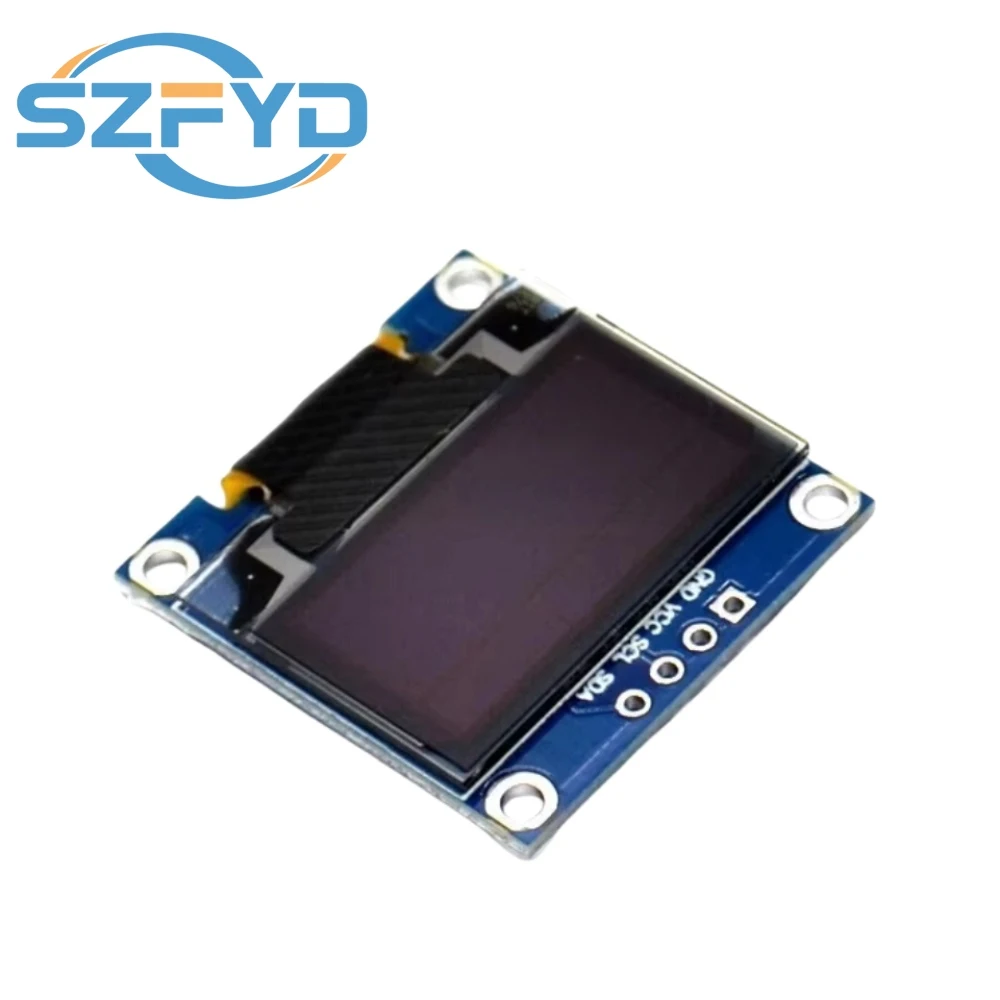 0.96 inch IIC Serial Yellow Blue White OLED Display Module 128X64 I2C SSD1306 12864 LCD GND VCC SCL SDA 0.96