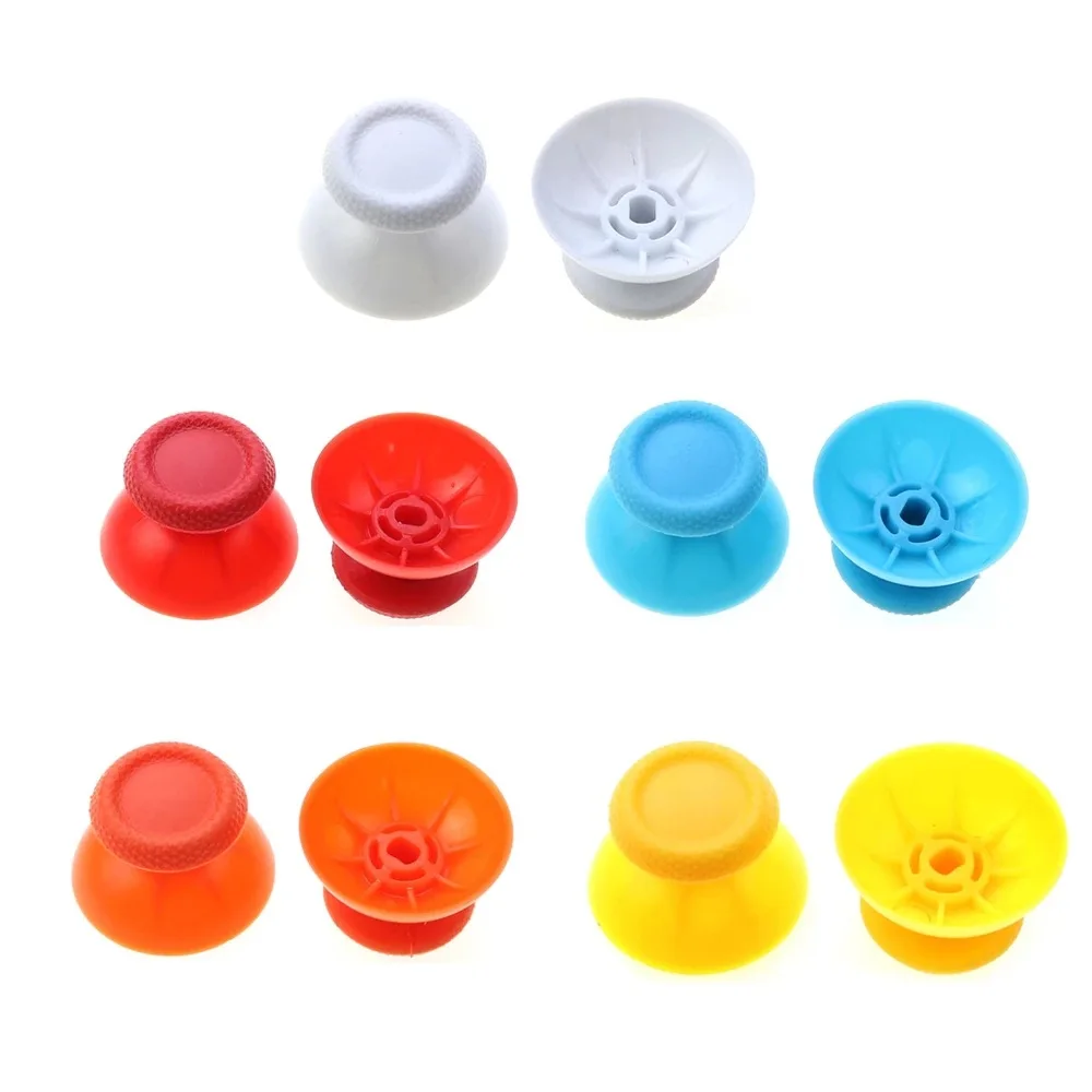 

500Pcs Colors for PlayStation 5 PS5 DualSense Wireless Controller Thumbstick 3D Analog Stick Joystick Thumb Caps Grip Game Cover