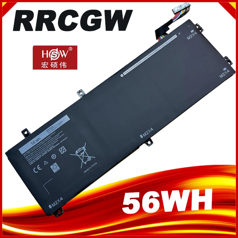Batteria Per Laptop Rrcgw Per Dell Xps 15 9550 Precision 5510 Series M7R96 62Mjv 11.4V 56Wh