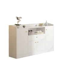 Кухонные шкафы Simple Locker Floor Home Kitchen Cabinet Modern Minimalist Buffet Wall Sideboard Cabinet 1