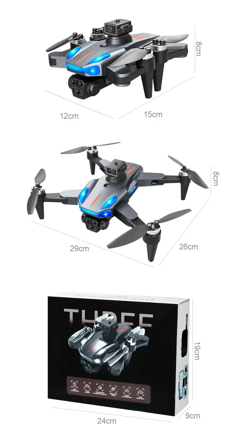 S333cb2ff4fe949a1a88fd8c85b76a70eg New K911 SE GPS Drone 8K Professional Brushless Motor Obstacle Avoidance 4K DualHD Camera 5G Foldable Quadcopter Gifts Toys
