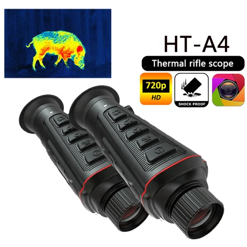 Hti HT-A4 사냥 열화상 카메라, 384x288 해상도, 50Hz 이미징, 25mm
