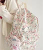 Flower Backpack For Female Students In 2024, New Backpack With Personalized Name, Large Capacity And Versatile Backpack 5
