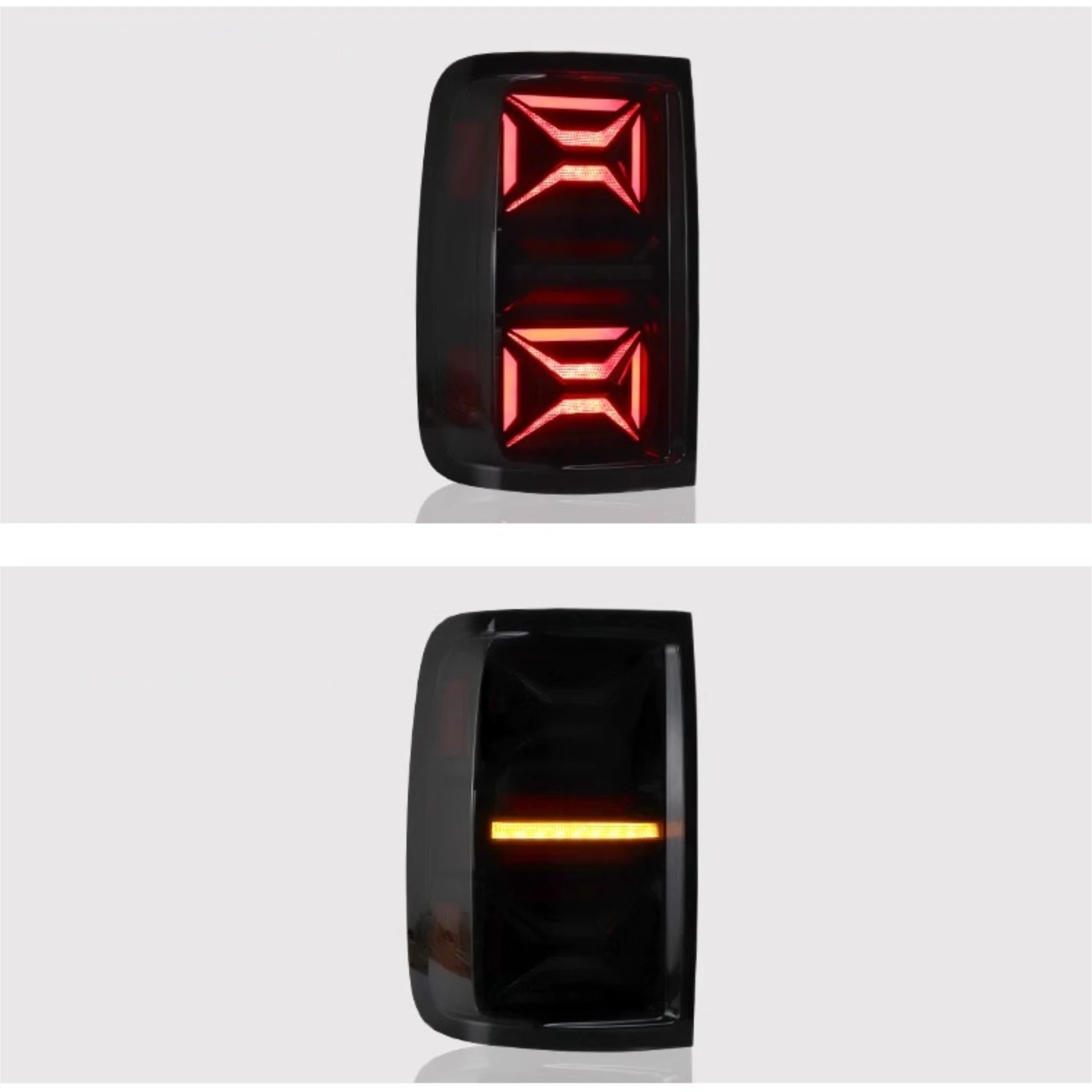 

Led TailLight Assembly for Volkswagen vw Amarok 08-20 Led Daytime Running Rear Brake Lamp Backup Light Turn Signal