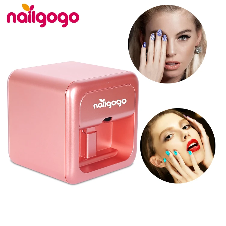 

Nailgogo 3d professional manicure accessory digital fingernails art machine electric inkjet nail printer