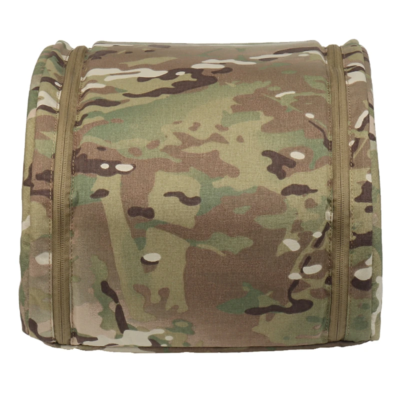 FDHBGE Tactical Helmet Storage Bag Camping CS Wargame Shooting Paintball Accessories Hunting Hiking Outdoor Sports Equipment
