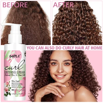 Goiple 100ml Curly Defining Cream for Volumizing Hair Styling Conditioner Repair Beauty Health Products Curl Enhance Cream 1